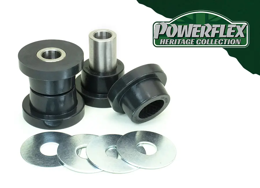 Silentbloky Powerflex Heritage Collection PFF85-101H pro Volkswagen Polo MK1/MK2 "Front Wishbone Outer Bush", pozice na diagramu: 1 Nová Kolekce