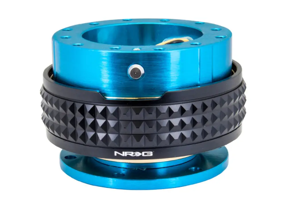 NRG Innovations odpojovač volantu Generation 2.1 s barevným tělem, barva světlemodro-černá Cenová Bomba
