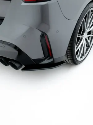 Bezpečná Platba Maxton Design "Street Pro" boční difuzory pod zadní nárazník v.1 pro BMW řada 1 F70, plast ABS bez povrchové úpravy, M135i