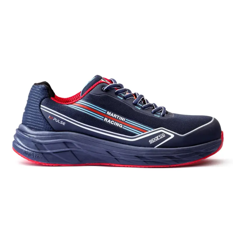 Finální Výprodej Sparco boty pro mechaniky IMPULSE CORSICA MARTINI RACING, velikost 46