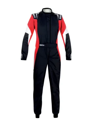 Dámská závodní kombinéza Sparco COMPETITION LADY (R567), s homologací FIA, barva černo-červená, velikost Dámská 46 (M) Koupit Online