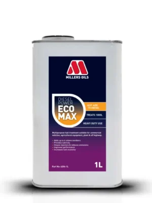 Aditivum do nafty Millers Oils Diesel Power ECOMAX, objem 1000 ml Nízká Cena