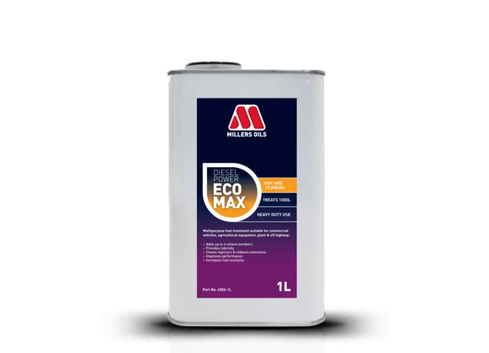 Aditivum do nafty Millers Oils Diesel Power ECOMAX, objem 1000 ml Nízká Cena