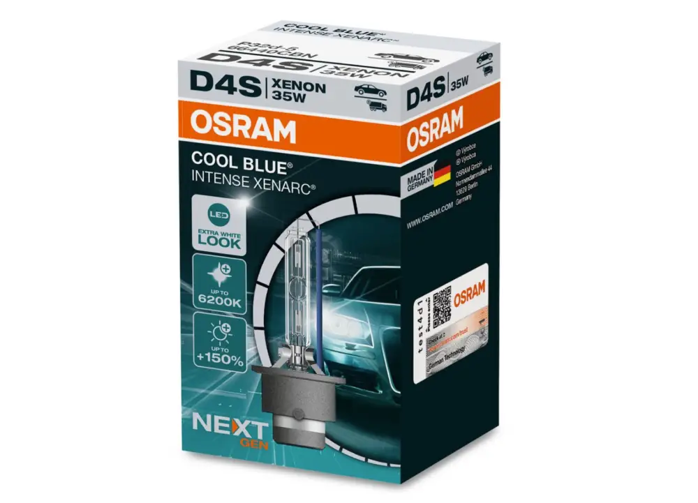 Top Prodej OSRAM XENARC COOL BLUE INTENSE NEXT GENERATION D4S - xenonová výbojka, 35 W, P32d-5, 1ks v balení