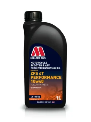 Koupit Online Plně syntetický motorový olej Millers Oils - ZFS 4T Performance 10w40, objem 1l