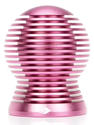 Poslední Šance NRG Innovations hlavice řadicí páky Heat Sink Spheric, barva růžová