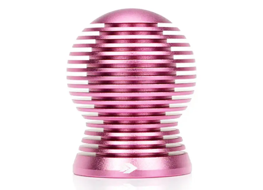 Poslední Šance NRG Innovations hlavice řadicí páky Heat Sink Spheric, barva růžová