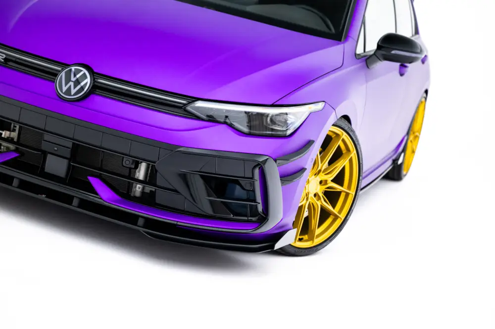 Maxton Design rohové spoilery pod přední nárazník pro Volkswagen Golf R Mk8 Facelift, plast ABS bez povrchové úpravy Omezená Nabídka