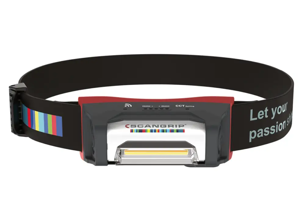 SCANGRIP I-MATCH 4 HEADLAMP - čelová detailingová lampa pro hledání defektů laku, s funkcí ALL DAYLIGHT Značkový