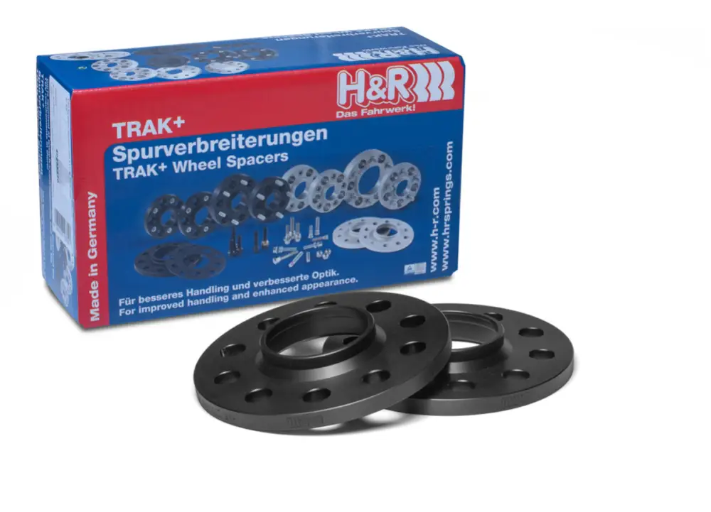 H&R 2 kusy rozšiřovacích podložek typ DR16 o šířce 8 mm pro Cupra Tavascan KR, barva černá Víkendová Akce