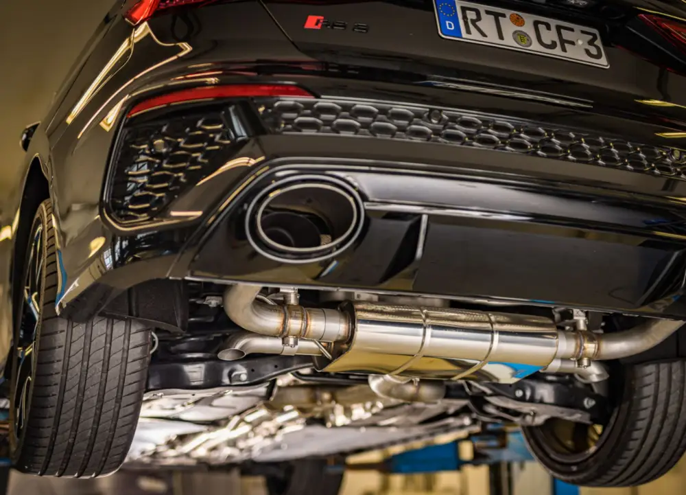 Cenově Výhodný Fox Sportauspuff koncový tlumič výfuku pro Audi S3 2021- s motorem 2.5