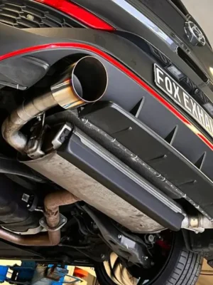 Fox Sportauspuff koncovka výfuku 1x130 typ 14 pro Hyundai i30 N, s motorem 2.0 Facelift Tovární Cena
