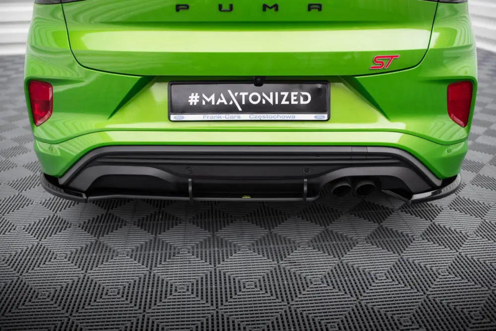 Speciální Cena Maxton Design "Street Pro" difuzor zadního nárazníku pro Ford Puma ST, plast ABS bez povrchové úpravy