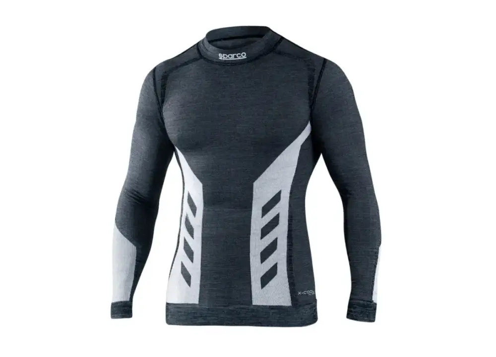 Tričko Sparco s dlouhým rukávem RW10 Shield PRO, homologace FIA, barva modrá, velikost L/XL Zlevněný
