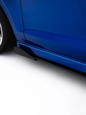 Cenová Bomba Maxton Design křidélka bočních difuzorů pro Audi A3 8V, černý lesklý plast ABS, sedan S-Line