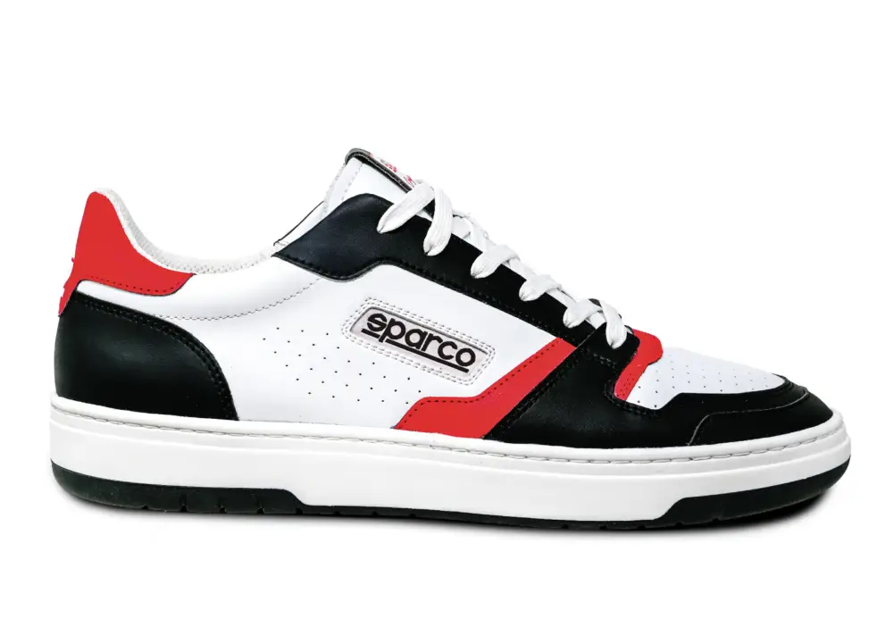 Sparco volnočasové boty S-Urban, barva bílo-černo-červená, velikost 46 Jen Po Omezenou Doba