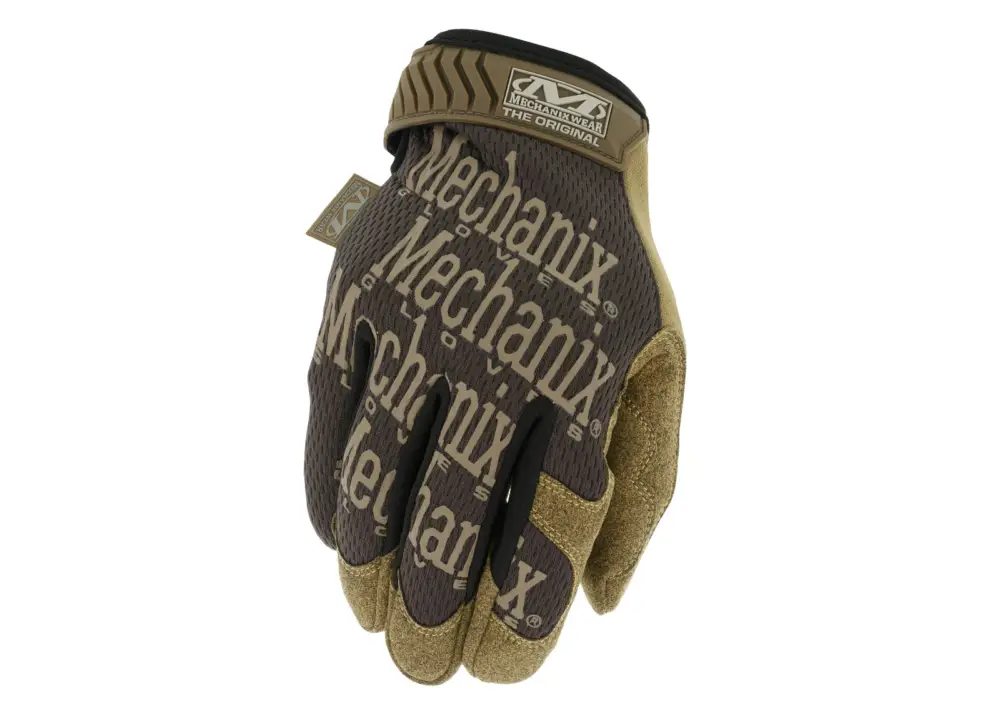 Pouze Dnes Rukavice Mechanix The Original hnědé, velikost M