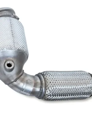 Horká Nabídka HJS downpipe 70 mm včetně katalyzátoru 200 cpsi pro Mini John Cooper Works typ F54, F56, F57, F60, emisní norma Euro 6, vč. Cabrio/Clubman/Countryman, 2.0, 170kw (B48A20B)