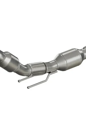 Pouze Dnes HJS downpipe 70 mm včetně katalyzátoru 200 cpsi pro Škoda Octavia II RS typ 1Z, emisní norma Euro 5, 2.0, 147kw (CCZA)