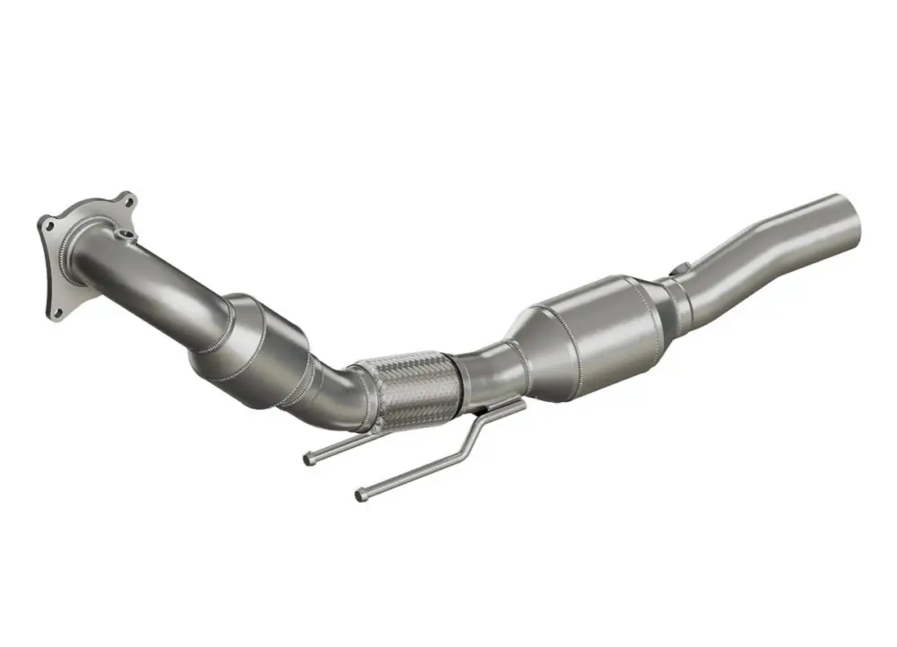 Odeslání Ihned HJS downpipe 70 mm včetně katalyzátoru 200 cpsi pro Cupra Altea typ 5P, emisní norma Euro 4, 1.8/2.0, 118/147kw (BYT, BZB, BWA)