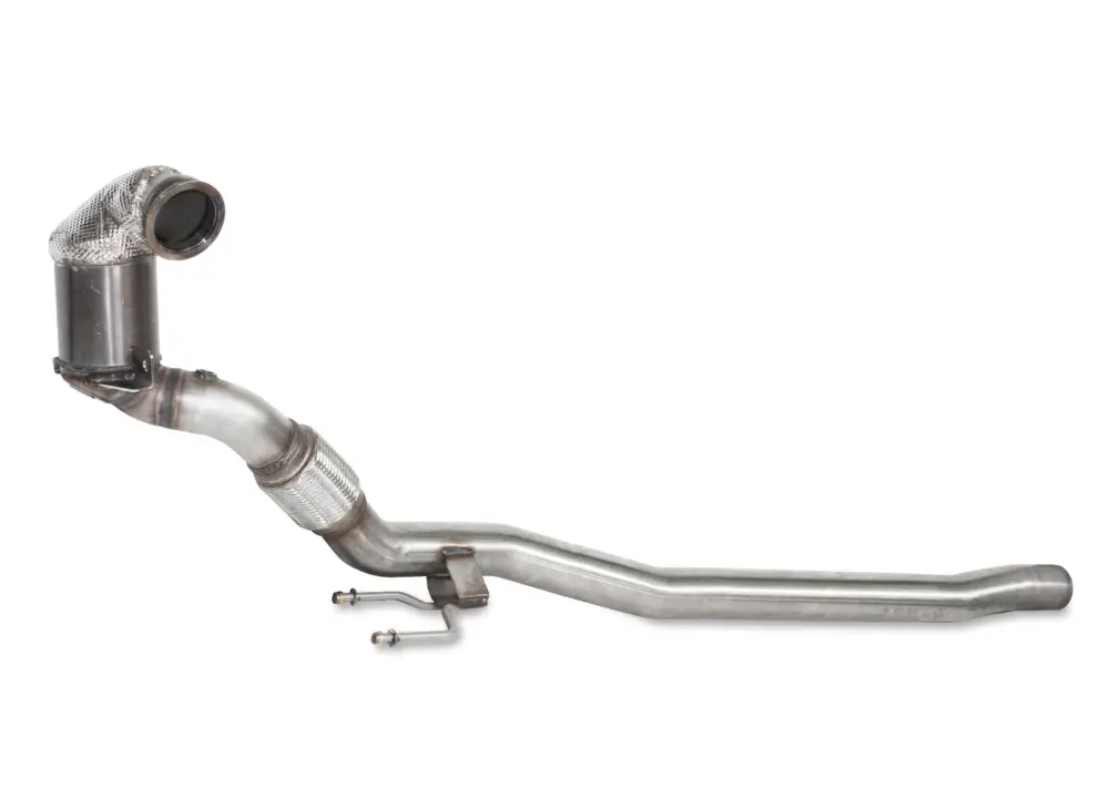 HJS downpipe 76 mm včetně katalyzátoru 200 cpsi pro Škoda Superb III typ 3T (3V), emisní norma Euro 6, 4x4, 2.0, 206kw (CJXA) Výprodej