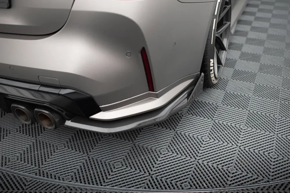 Rychlé Dodání Maxton Design křidélka pod zadní nárazník pro BMW řada M4 G82, materiál pravý karbon