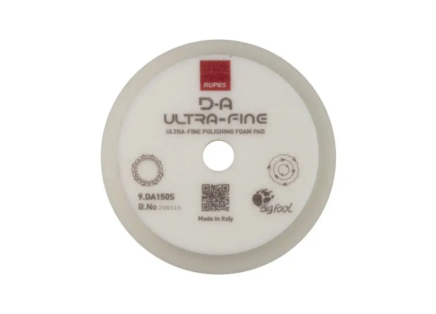 RUPES High Performance ULTRA FINE Foam Pad - pěnový finišovací kotouč (ultra jemný) pro RUPES iBrid BigFoot nano, průměr 130/150 mm Akce