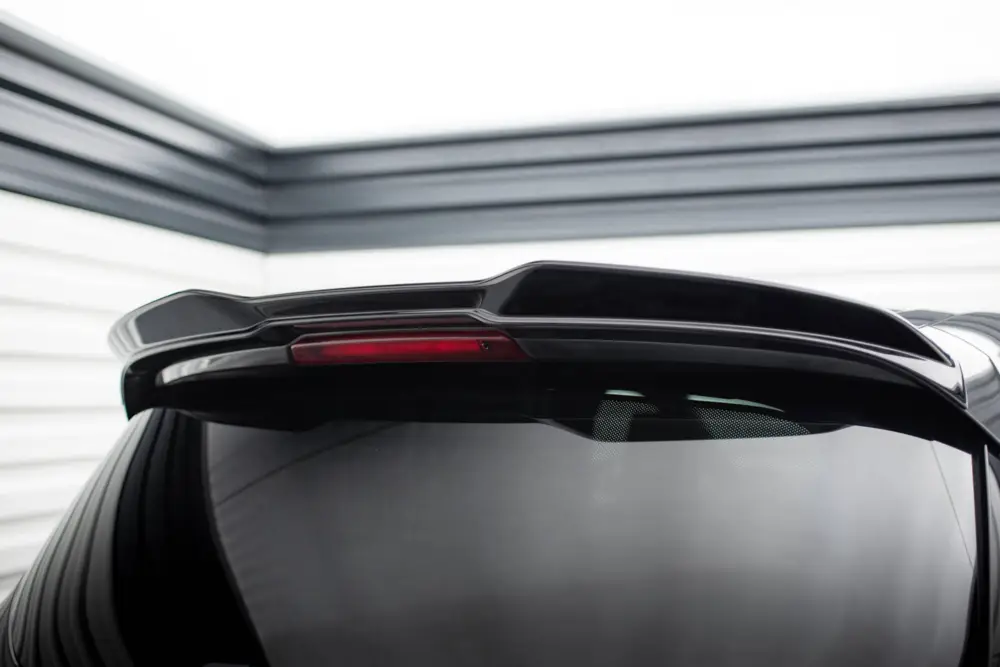 Přímo Od Výrobce Maxton Design prodloužení spoileru 3d pro Ford S-Max Mk2, černý lesklý plast ABS, ST-Line