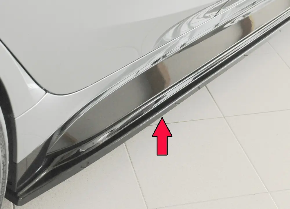Rieger spoiler pod boční práh mont. strana pravá pro BMW řada 3 G81 M3 touring, 07/22-, plast ABS lakovaný do černé lesklé barvy Nejlepší Cena