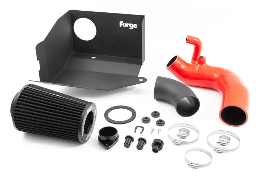 Forge Motorsport sportovní kit sání pro Škoda Scala 1.5 TSI, barva hadice červená, typ filtru syntetické nanovlákno Cenově Výhodný