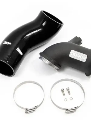 Vysoce Kvalitní Forge Motorsport zvětšený vstup do turba pro Cupra Ateca s platformou MQB EVO a turbodmychadlem Continental, r.v 2021-, barva hadice černá