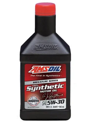 Plně syntetický motorový olej AMSOIL Signature Series 5W-30, objem 946 ml (1 quart) Objednat Nyní