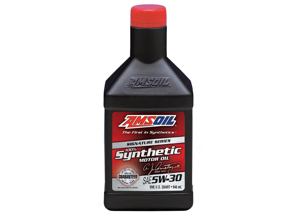 Plně syntetický motorový olej AMSOIL Signature Series 5W-30, objem 946 ml (1 quart) Objednat Nyní