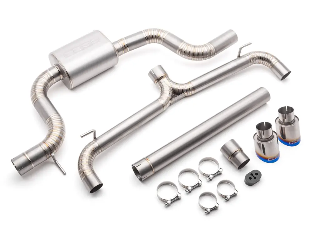COBB Tuning 3" Cat-Back sportovní titanový výfuk pro Volkswagen Golf GTI MK8, r.v. 2022-2023 Pouze Dnes