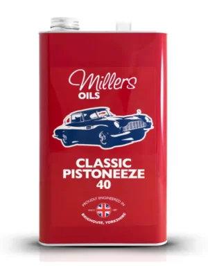 Jednorozsahový motorový olej Millers Oils - Classic Pistoneeze 40, objem 5l Novinka