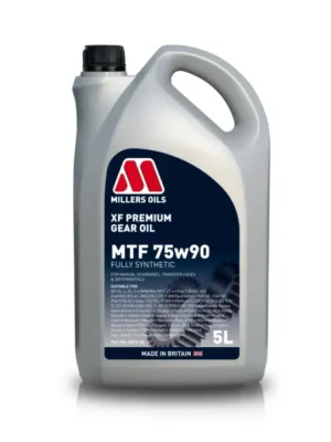 Plně syntetický převodový olej Millers Oils XF PREMIUM MTF 75w90, objem 5l Zlevněný