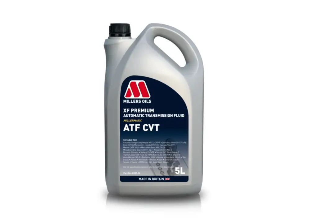 Kapalina pro CVT automatické převodovky Millers Oils XF PREMIUM ATF CVT, objem 5l Expresní Doručení