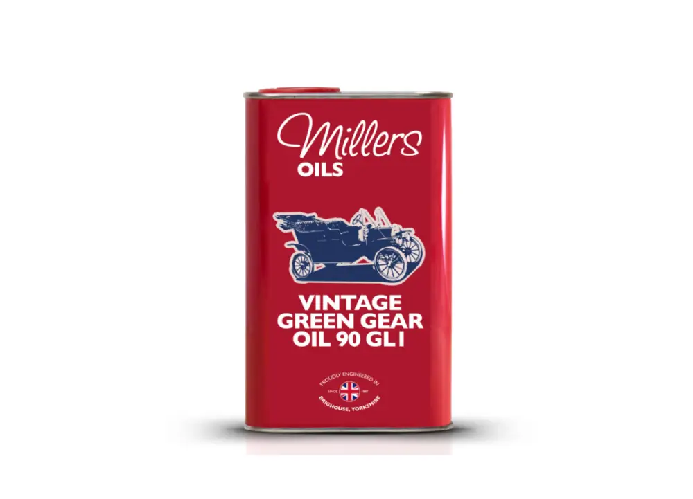 Nová Kolekce Minerální převodový olej Millers Oils - Vintage Green Gear Oil 90 GL1, objem 1l