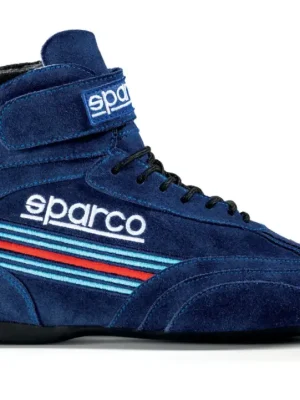 Akce Závodní boty Sparco Top Martini Racing, s homologací FIA, barva modrá, velikost 43