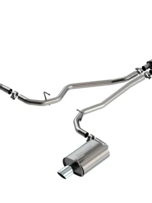 Borla Cat-Back výfukový systém "S-Type" pro Ford Explorer Limited 2,3l s automatickou převodovkou, FWD/AWD, 4-dvéř., r.v. 2020, typ koncovek chromové Poslední Šance