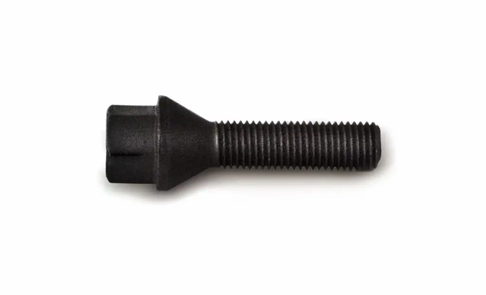 H&R šroub s kuželovou dosedací plochou M12x1,5x28 mm, barva černá Oblíbený