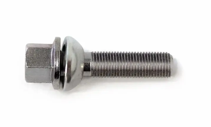 Horká Nabídka H&R šroub s pohyblivou kulovou desedací plochou R13 mm M14x1,5x39 mm, barva stříbrná