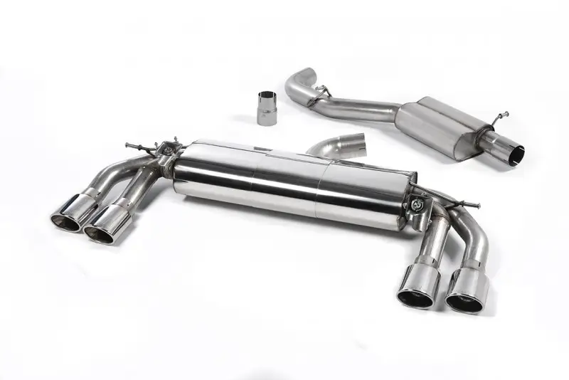 Milltek Sport homologovaný výfuk cat-back s rezonátorem (tišší) pro Audi TT Mk3 TTS 2.0TFSI Quattro (bez OPF/GPF) 2015-2018, leštěné oválné koncovky, typ koncovek oválné leštěné Odeslání Ihned
