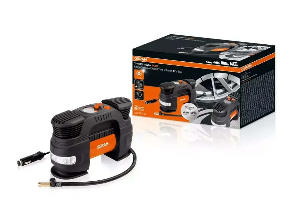OSRAM TYREinflate přenosný kompresor, typ 830 Akce