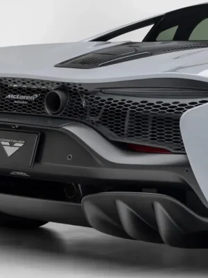 Vorsteiner Edizione Aero zadní nárazník pro Mclaren Artura, lesklý karbon Výprodej
