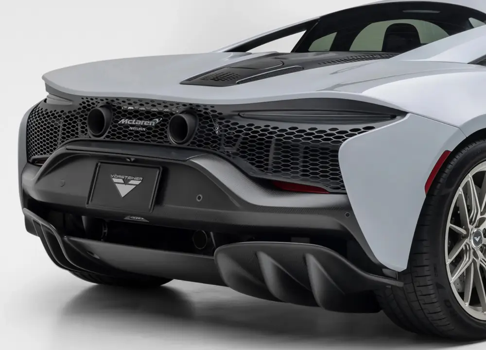 Vorsteiner Edizione Aero zadní nárazník pro Mclaren Artura, lesklý karbon Výprodej