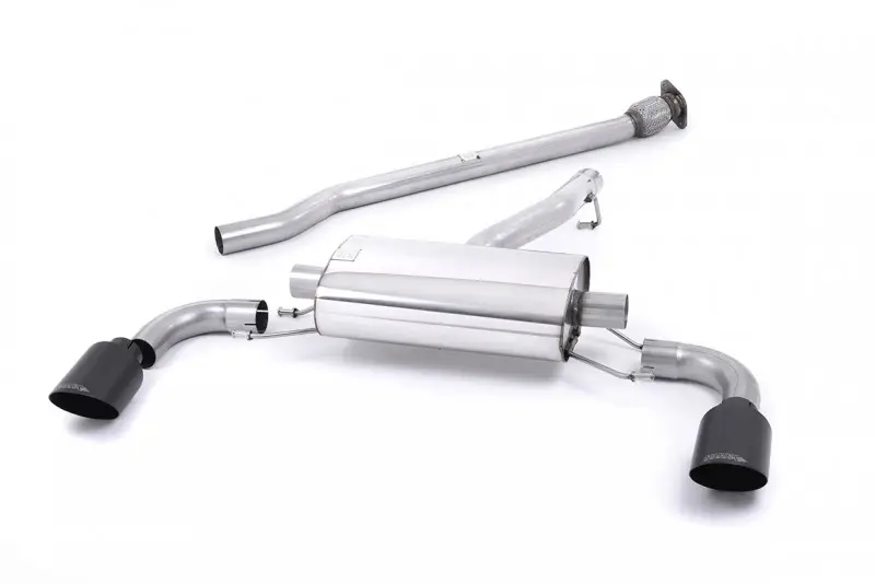 Ihned K Objednání Milltek Sport výfukový systém secondary cat-back bez rezonátoru (hlasitější) pro Toyota GT86 2.0l 2012-2021, typ koncovek GT-115B černé