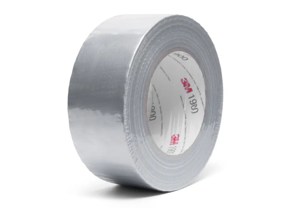 Značkový 3M™ Duct Tape základní textilní páska 1900, stříbrná, 50 mm x 50 m
