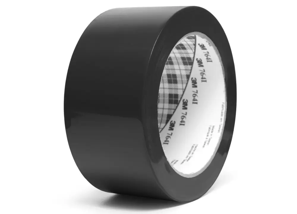 3M™ univerzální označovací PVC lepicí páska 764i, 50 mm x 33 m, barva černá Výhodná Nabídka