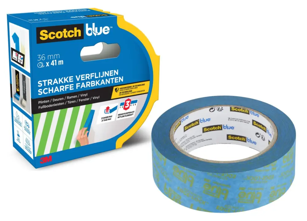 3M™ Scotch™ univerzální maskovací páska 36 mm x 41 m, provedení 2093 - pro ostré linie Víkendová Akce